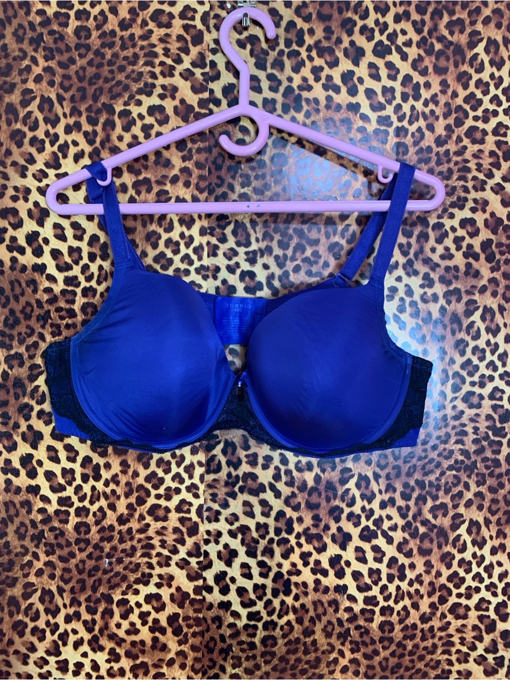 torrid Deep Blue Smooth Underwire Bra